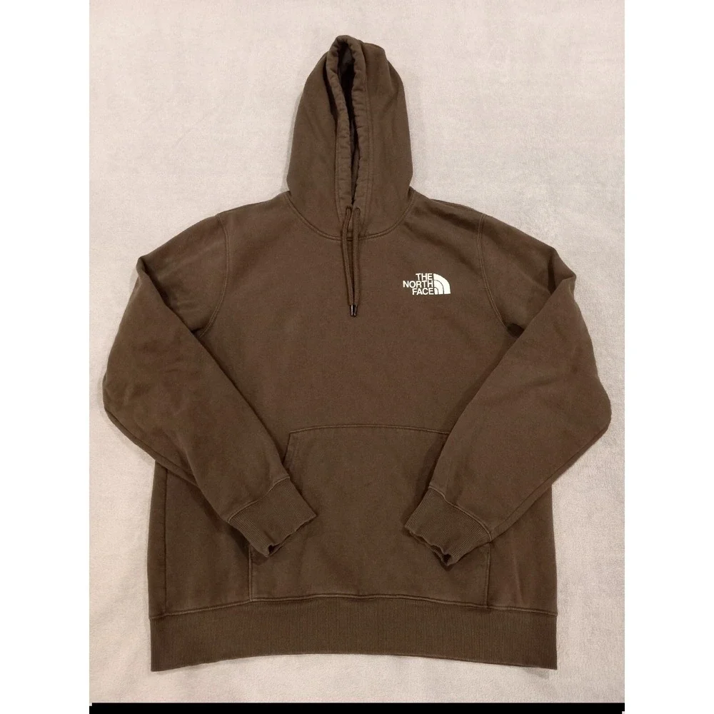 Mens The North Face Never Stop Exploring Sweatshirt Pullover Sweater Green Large